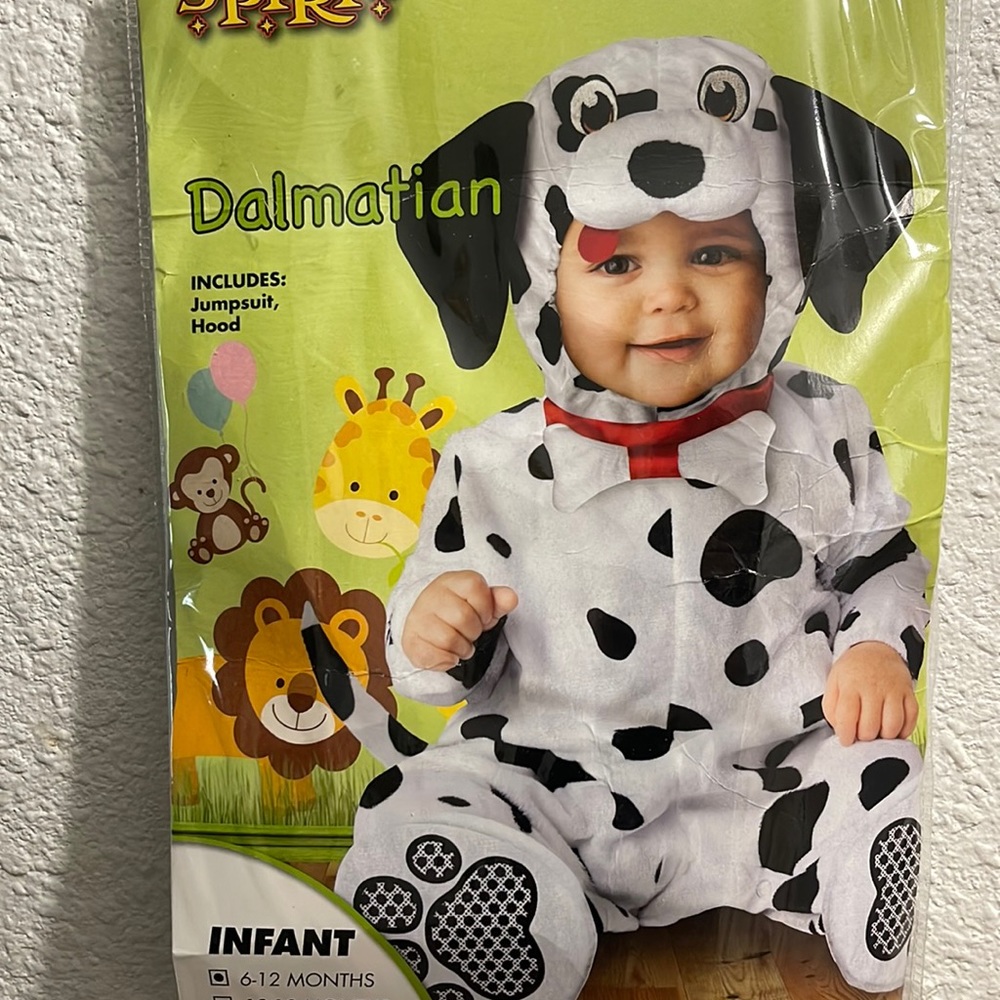 6-12month Dalmatian Costume for infants